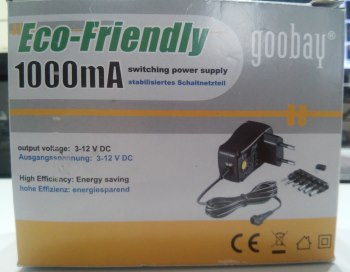 Steckernetzteil "Eco-Friendly" von goobay