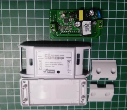 Sonoff Basic Wifi Switch - zerlegt