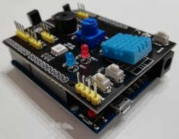 Multifunktionales Shield am Arduino Lenoardo Multifunktionales Shield am Arduino Lenoardo