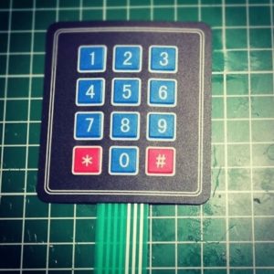 3x4 Matrix Tastatur
