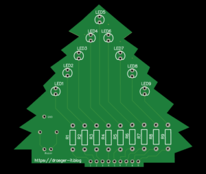 PCB - Weihnachtsbaum