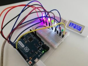 maximale Leistungsaufnahme LED Lauflicht am Arduino Leonardo