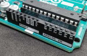 Arduino UNO R3 original - Beschriftungen an den Stiftleisten