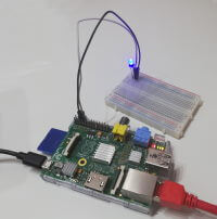 Raspberry PI mit LED und Fade-Effekt