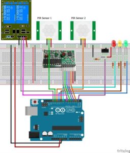 Aufbau - DIY Alarmanlage mit einem Arduino UNO