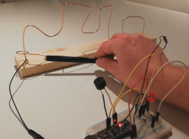 "Der heisse Draht" mit einem Arduino Nano