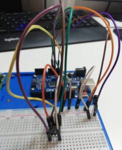 Aufbau der Schaltung am Arduino UNO