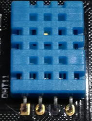 DHT11 Sensor zum messen der Temperatur und rel. Luftfeuchtigkeit