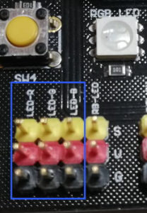RGB LED am multifunktionalem Shield "Easy Module MIX V1"