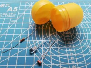 Bauteile für einen einfachen DIY Optokoppler