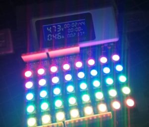 Stromverbrauch - SK6812 RGB LED Matrix Modul