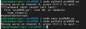 Abbruch eines Python3 Skriptes mit Strg + C auf der Konsole