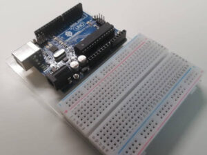Arduino UNO mit 400 Pin Breadboard