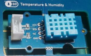 DHT11 Sensor (Temperatur & rel. Luftfeuchtigkeit) mit Grove Schnittstelle