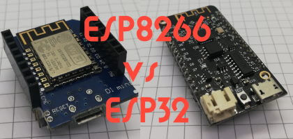 ESP8266 vs ESP32