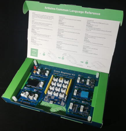 Einsteiger-Kit Arduino 10 Sensoren 12 Projekte seeed Grove All-in-one-Board