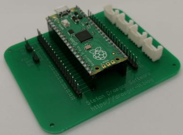 DIY Expansion Board für den Raspberry PI Pico mit Grove Adapter