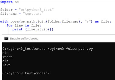 Python3 - Das Modul "os"