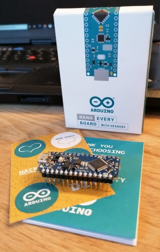 Lieferumfang des 
Arduino Nano Every