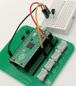 Raspberry Pi Pico - analoger Temperatursensor