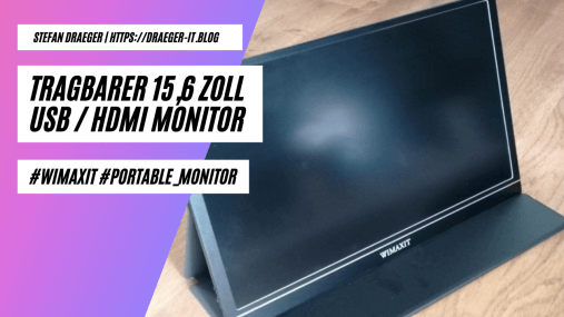 tragbarer USB-Typ-C Monitor von Wimaxit
