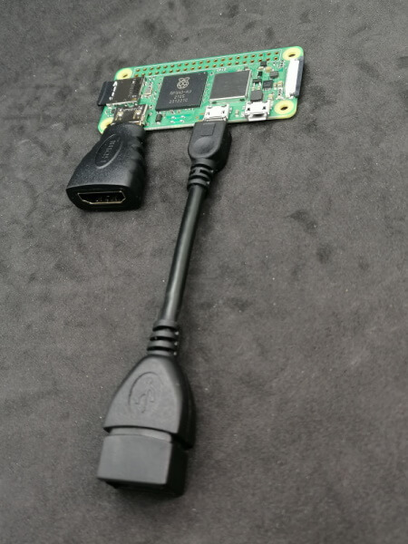 Raspberry Pi Zero 2 W - Adapter & SD-Card