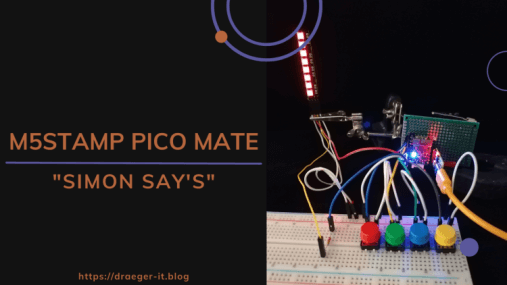 M5Stamp Pico Mate - Spiel "Simon say's"