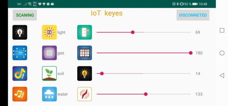 IoT keyes App