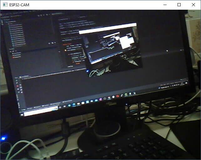 Video von OpenCV einer ESP32-CAM