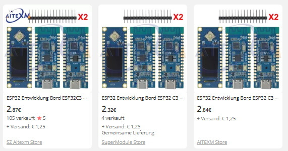 Artikel "ESP32 Entwicklung Bord ESP32 C3 LCD CORE" im Shop Aliexpress.com