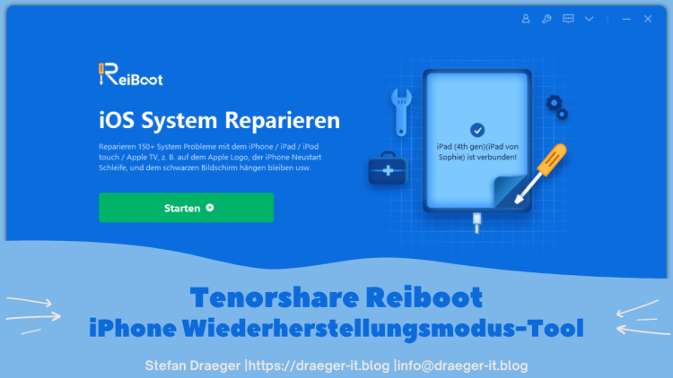Tenorshare ReiBoot - iPhone Wiederherstellungsmodus-Tool