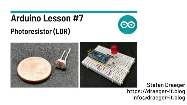 Arduino Lesson #7 - Photoresistor