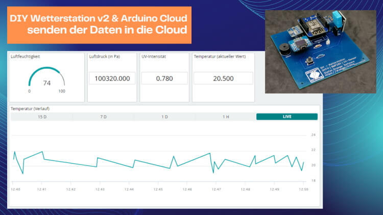 DIY Wetterstation v2 & Arduino Cloud