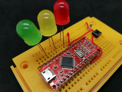 Schaltung - alle LEDs an PWM Pins am Arduino Nano