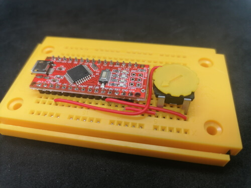 Schaltung - Arduino Nano mit Drehpotentiometer