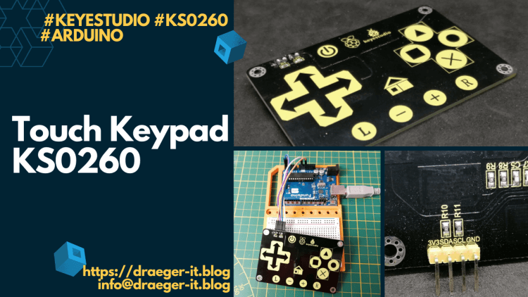 Touch Keypad (KS0260) mit 16 Tasten für Arduino & Raspberry