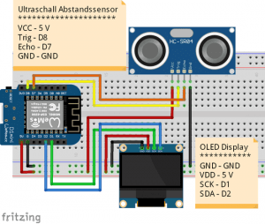 Produktbild von Ultraschall-Abstandssensormodul – 28-450 Cm Reichweite, Wasserdicht, ABS-Gehäuse, TTL-Frequenzausgang, Für Outdoor & Industrie