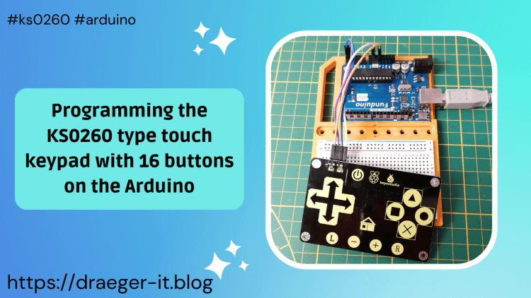 KS0260 type touch keypad at Arduino