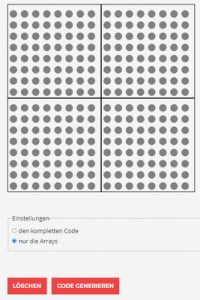 Bewegungen mit 16x16 LED Matrix am Arduino UNO - Technik Blog