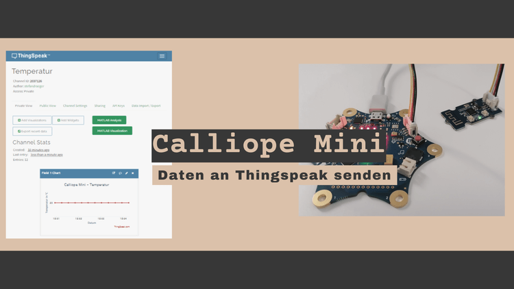 Calliope Mini & ThingSpeak