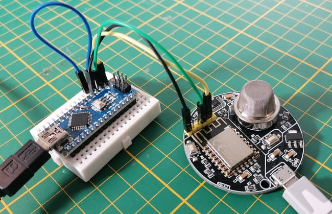 Arduino Nano verbunden mit dem AZ-Envy