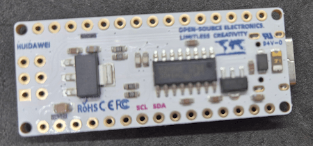 Color Nano V4 - ohne Header - Rückseite