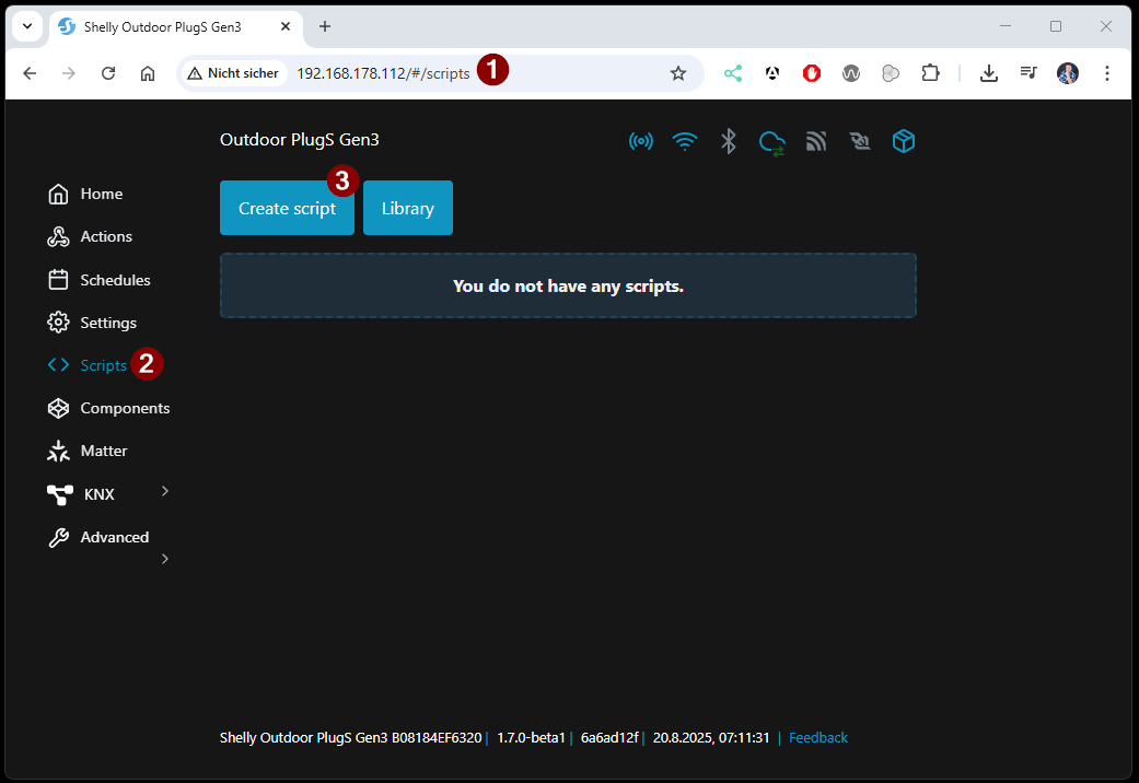Shelly Webfrontend
