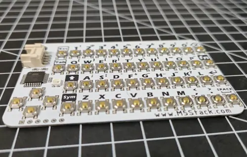 M5Stack CardKB - Ansicht von der Seite