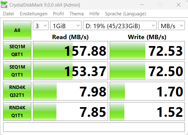 M57 - USB-Stick an der Dockingstation