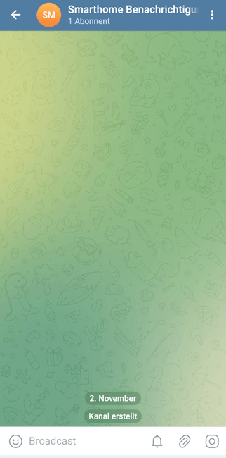 Telegram - Bot zum Channel hinzufügen - Step 1