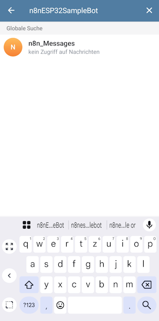 Telegram - Bot zum Channel hinzufügen - Step 3