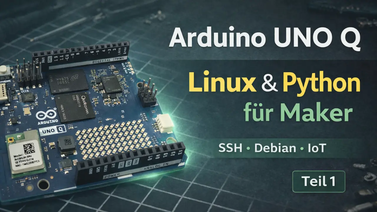 Arduino UNO Q – Linux, Python & Monitoring in der Praxis - Technik Blog