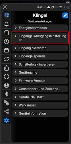 Shelly - Eingang als Taster - Step 3