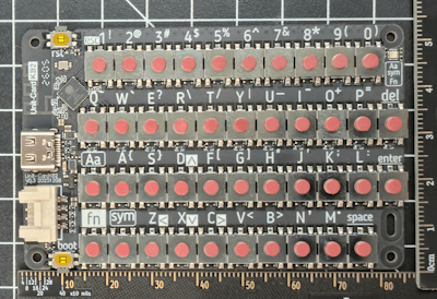 Abmasse neue CardKB2 Unit von M5Stack
